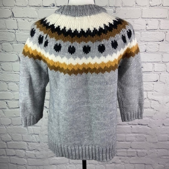 H&M Sweater Top Womens Size XS Crew Neck Knit Three Quarter Sleeve - Picture 6 of 11